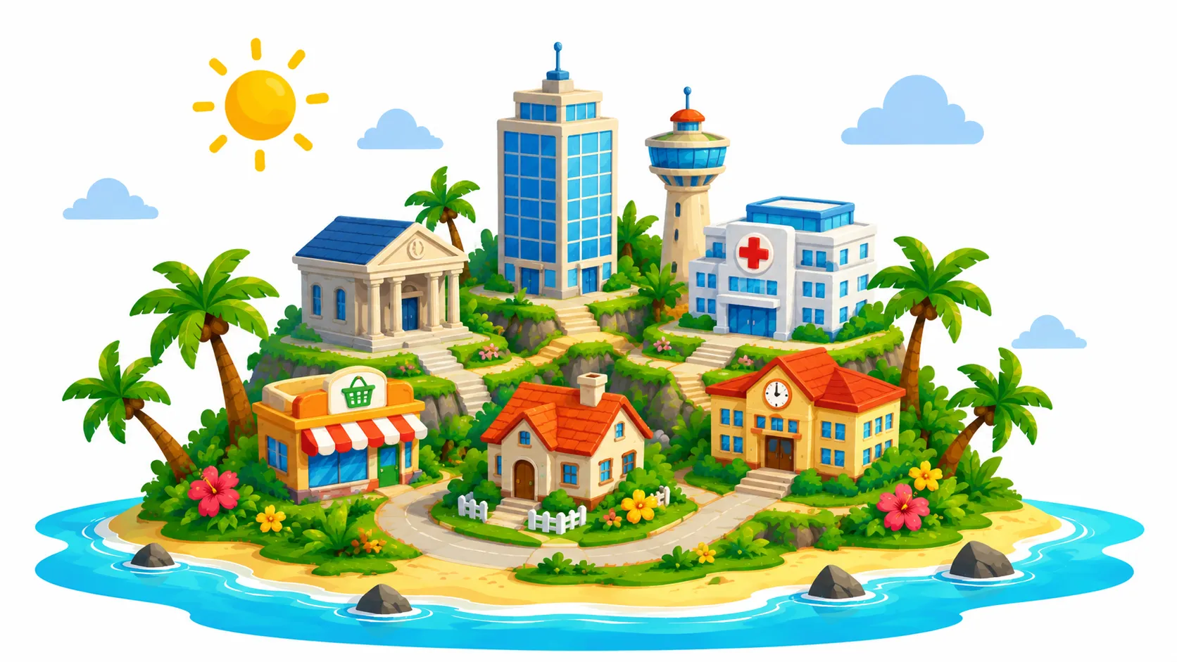 Buildings Island