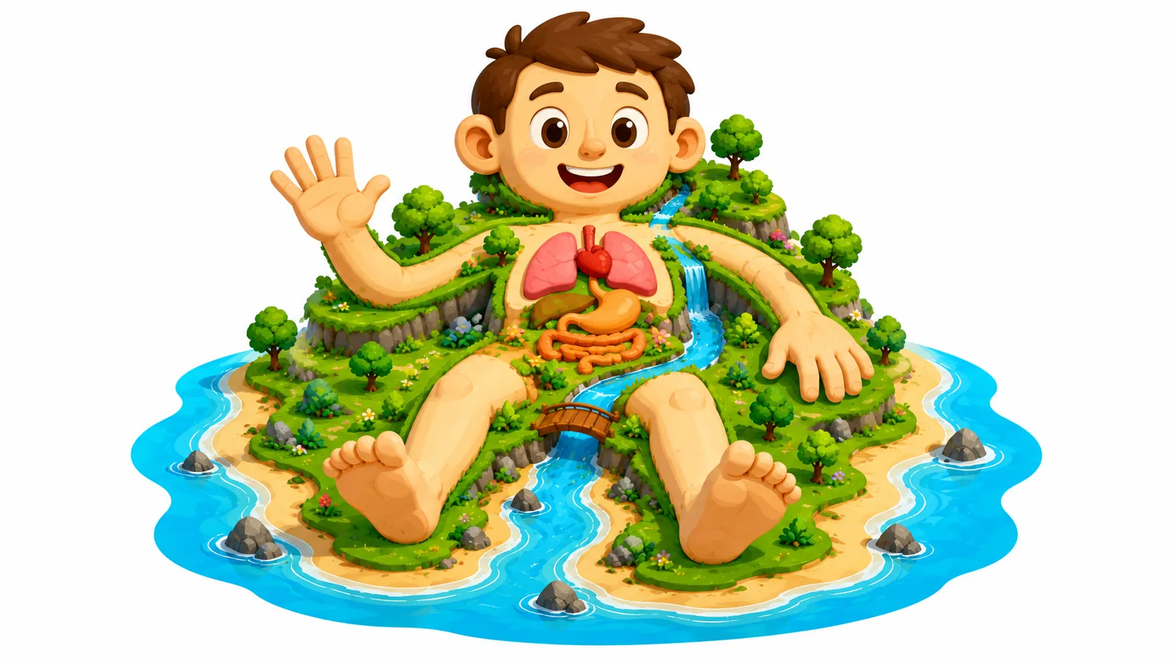 Human Body Island